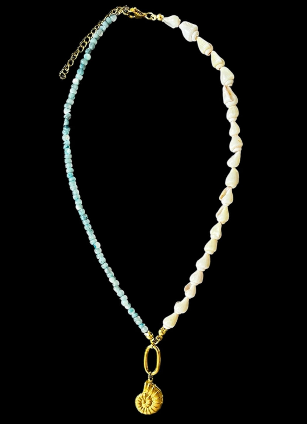 aqua necklace✨