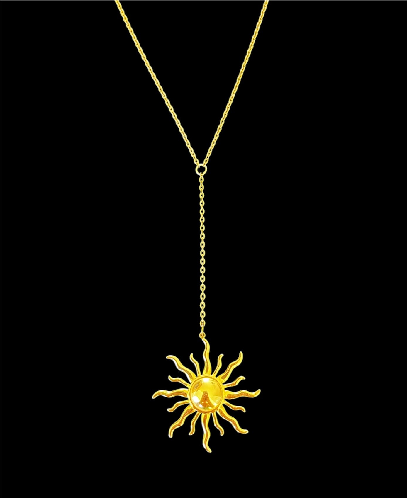 tangled sun necklace✨