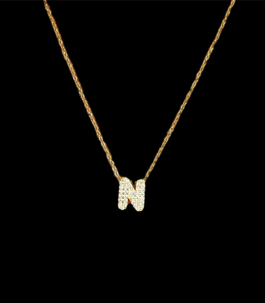 sparkle initial necklace✨