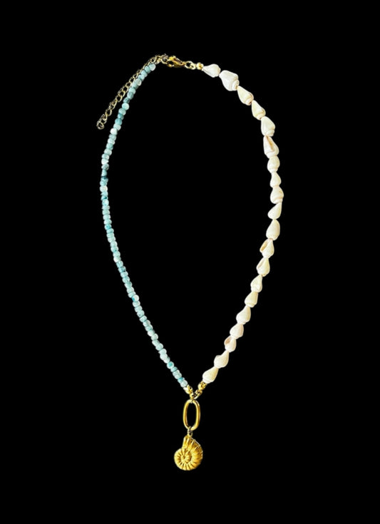 aqua necklace✨